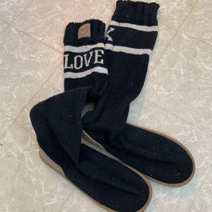 Victoria Secret Sock Boots
